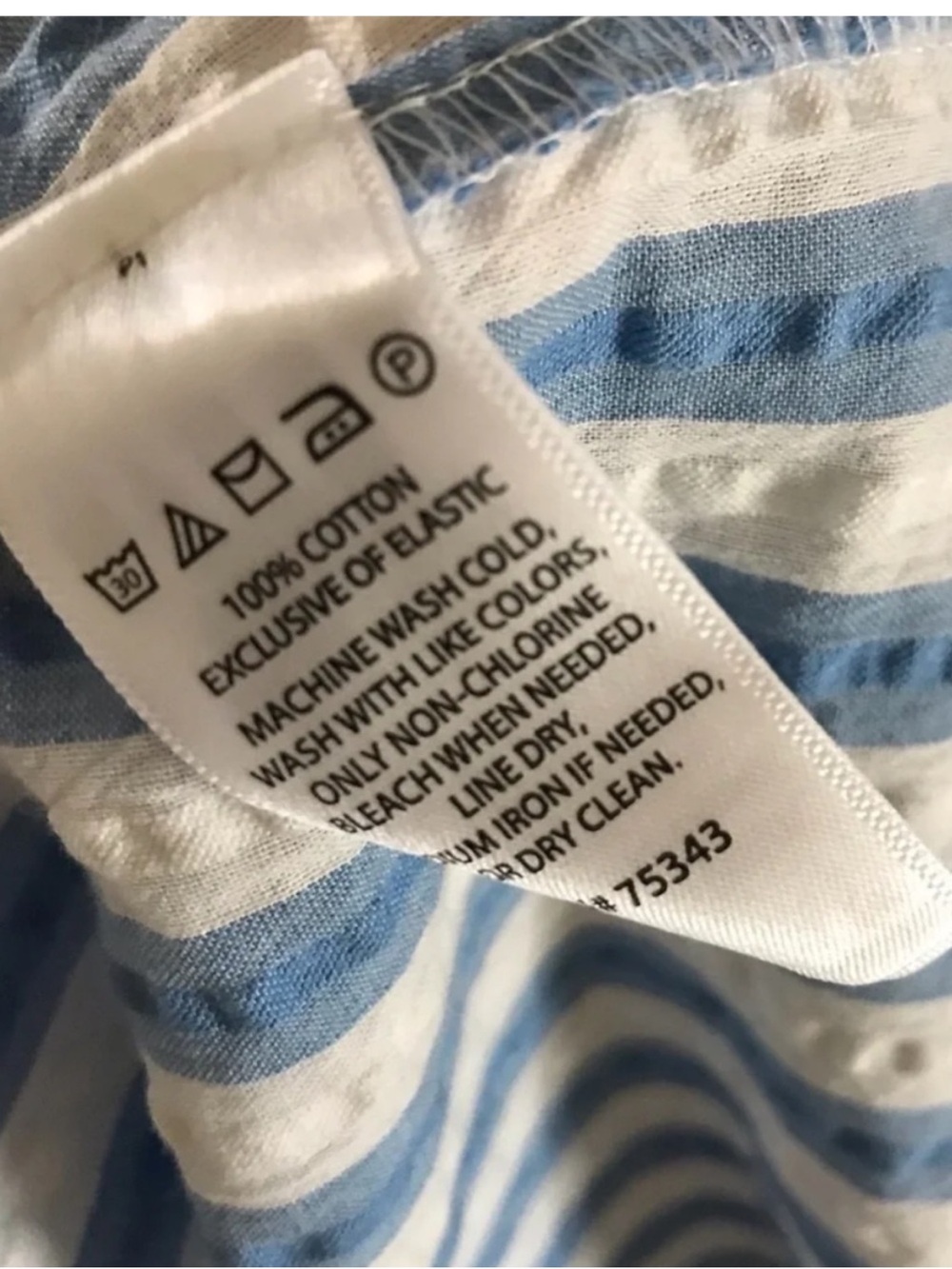 Caroline Constas 🦋 Blue Striped Smocked Nap Dress (M/L) - Picture 8 of 8